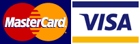 Mastercard and Visa accepted